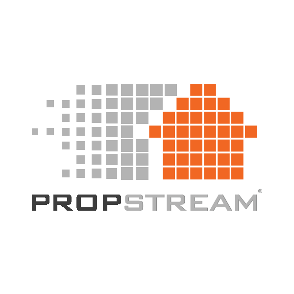 PropStream platform features and logo